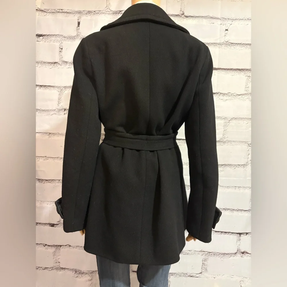Vintage J. Crew Women’s Dark Navy Peacoat Size Small Medium - Picture 3 of 15